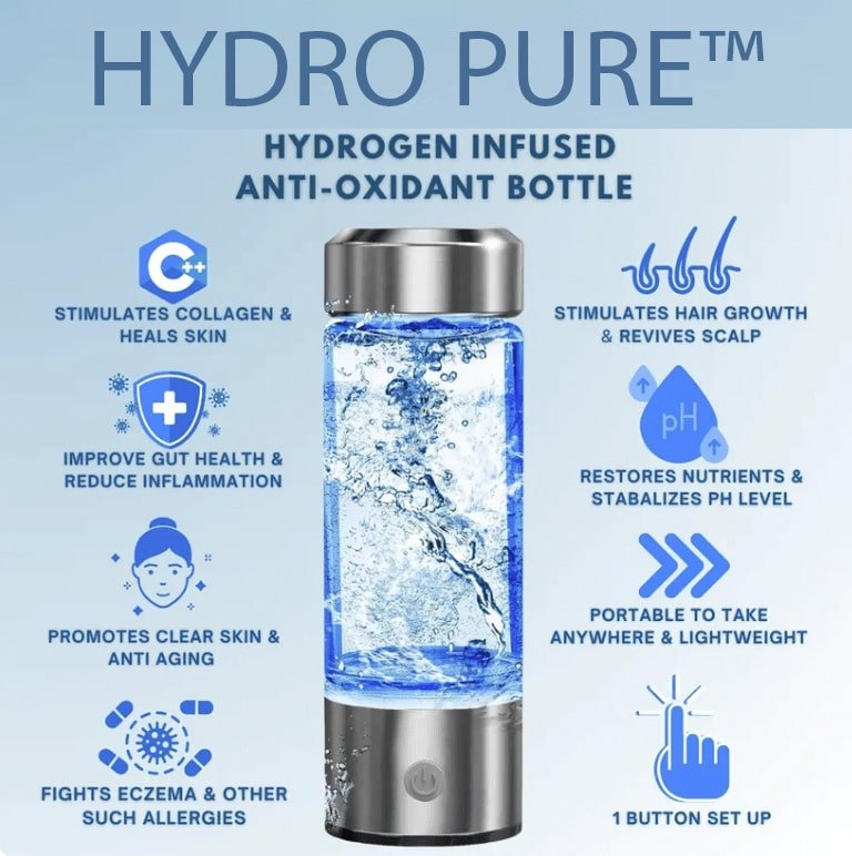 Hydro Pure™ Hydrogen Water Bottle - DreamVenti